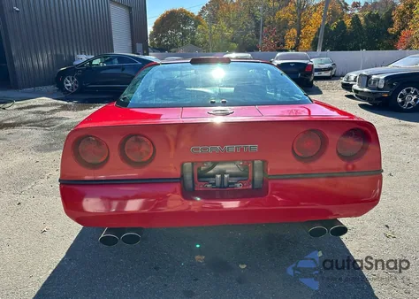 1990 Chev Corvette из США, поврежденный, VIN 1G1YY2385L5119459